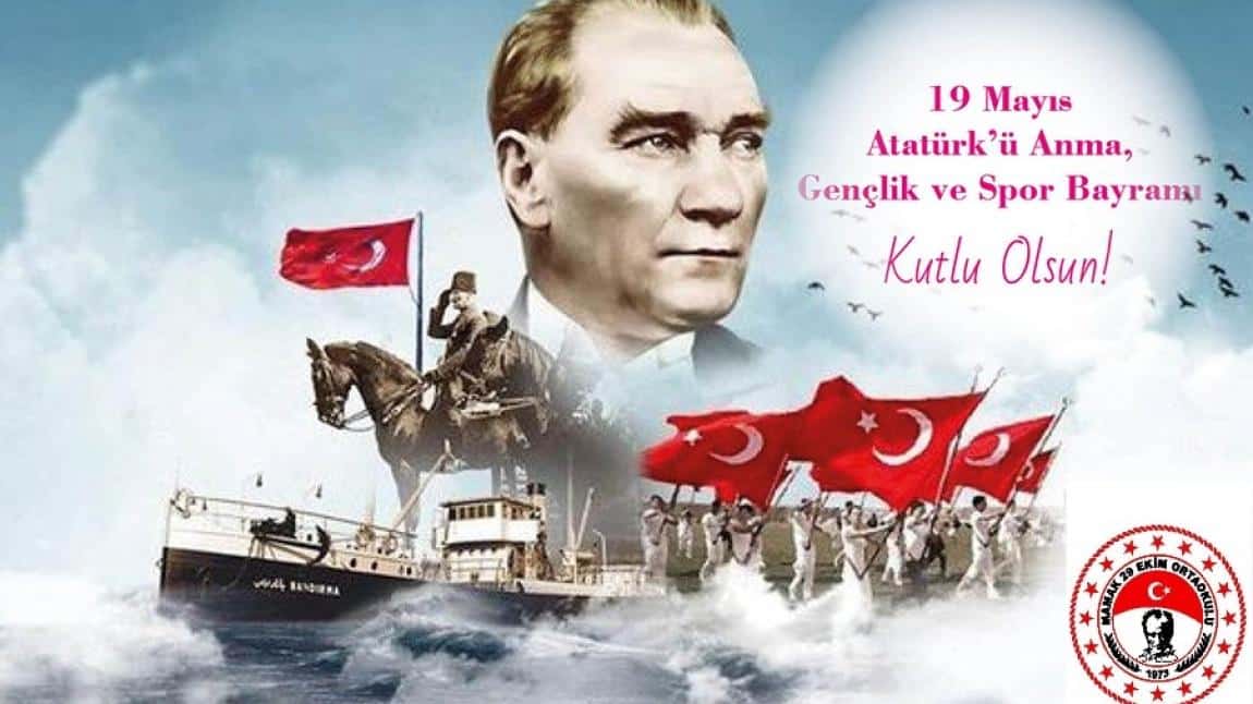 19 Mayıs Atatürkü Anma, Gençlik ve Spor Bayramı Töreni