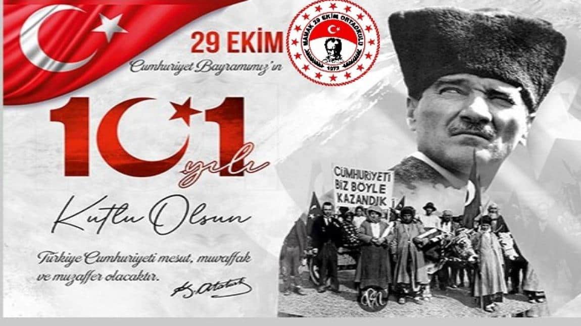 29 Ekim Cumhuriyet Bayramı 